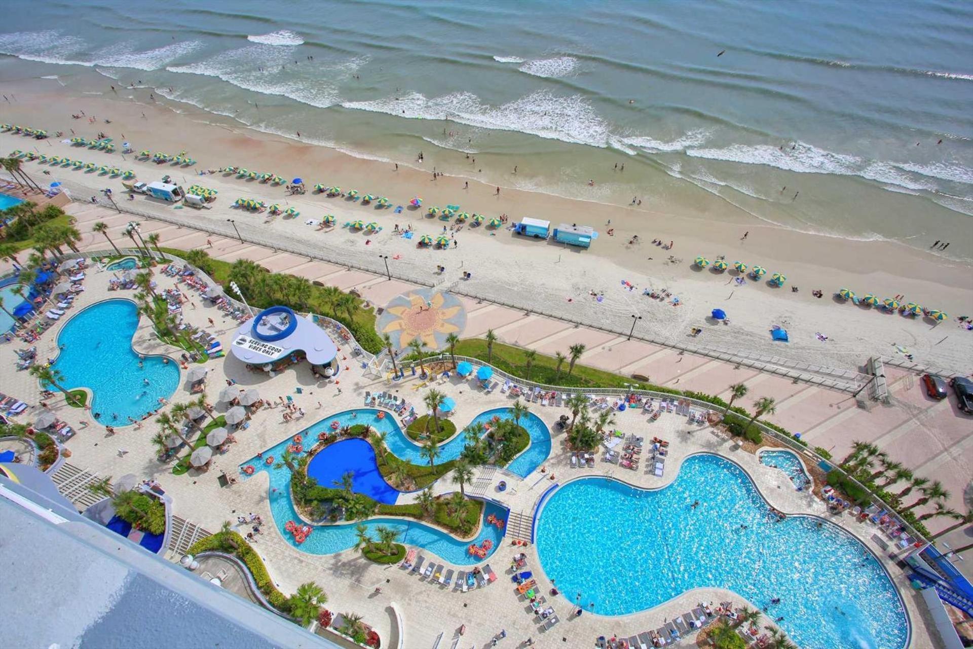 Luxury 16Th Floor 1 Bedroom Condo Direct Oceanfront Wyndham Ocean Walk Resort Daytona Beach | 1610 Exterior foto