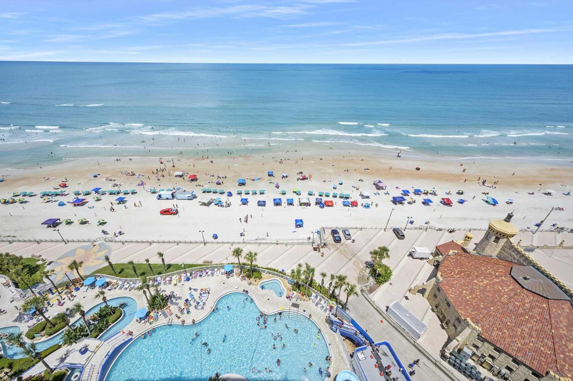 Luxury 16Th Floor 1 Bedroom Condo Direct Oceanfront Wyndham Ocean Walk Resort Daytona Beach | 1610 Exterior foto